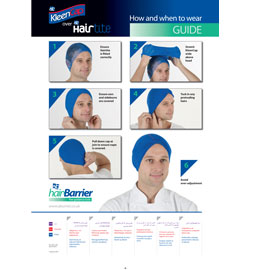 KleenCap over HairTite Wear Guide